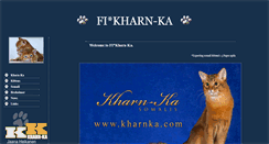 Desktop Screenshot of kharnka.com